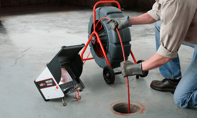Video Pipe Inspection in Floris